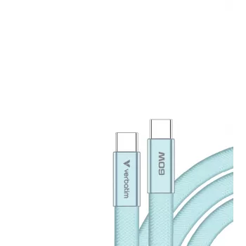 Verbatim Sync & Charge USB-C na USB-C 60W 120cm plavi