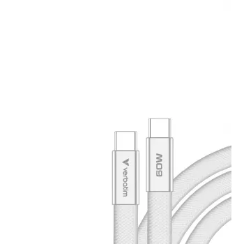 Verbatim Sync & Charge USB-C na USB-C 60W 120cm bijeli