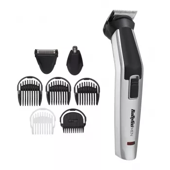 BaByliss 8-in-1 Titanium Silver, Black Nickel-Metal Hydride (NiMH)