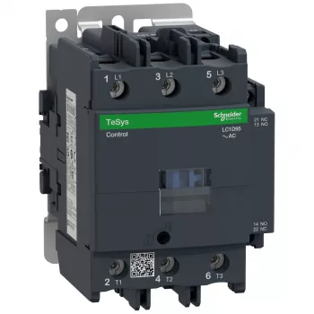 APC Schneider Electric LC1D95P7 TeSys D motorni kontaktor, 3-pola, 95 A, 230 V AC, 1 NO + 1 NC pomoćni kontakti