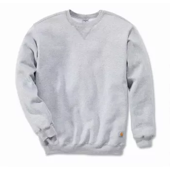 Carhartt Midweight Crewneck majica s okruglim izrezom, heather siva
