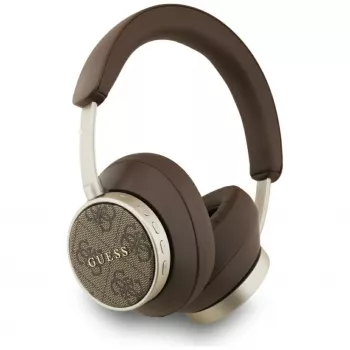 Guess Bluetooth 4G Classic Logo bežične on-ear slušalice - smeđe