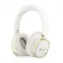 Guess Bluetooth ENC Rectangle Metal Script over-ear slušalice bijele