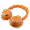 Guess Bluetooth on-ear slušalice Rectangle Metal Script narančaste