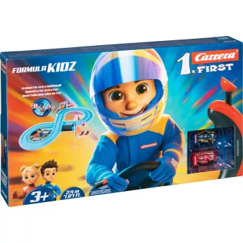Carrera FIRST Formula Kidz First Cars set (20063061) - 1:50 mjerilo slotcar staza za djecu