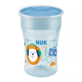 NUK Magic Cup 230ml čaša za treniranje plava 360° rub za pijenje