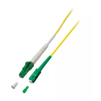 EFB simplex patch kabel LC/APC-SC/APC OS2 G657A2 3m LSZH 2mm žuti