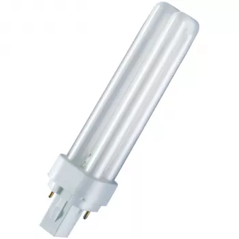OSRAM DULUX D 18W/830 G24d-2 kompaktna fluorescentna žarulja, topla bijela