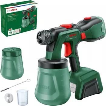 Bosch AdvancedSpray 18V-500 akumulatorska pištolj za boju (osnovni uređaj, zeleni, POWER FOR ALL ALLIANCE)