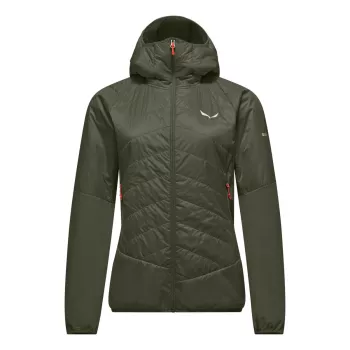 Salewa Ortles Hyb TWR ženska hibridna izolirana jakna - Faded Green, veličina S