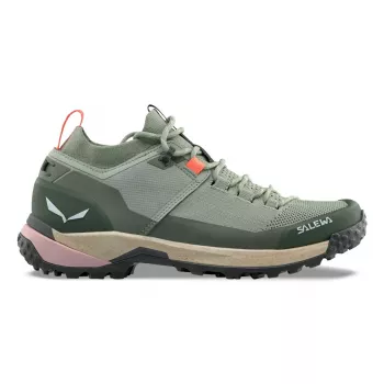 Salewa Puez 2 Knit Ptx Women's Low-Cut Hiking Shoes - Shadow/Olive, Size 39