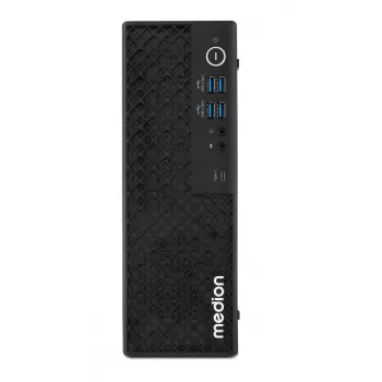 MEDION Picoworx T80 SFF MD340078 stolno računalo - Intel Core i5-13500HX, 32GB RAM, 1TB SSD, UHD Graphics, FreeDOS, crno