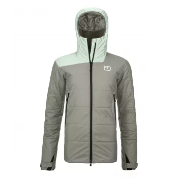 Ortovox Swisswool Zinal Jacket ženska jakna - Green Sage, veličina M
