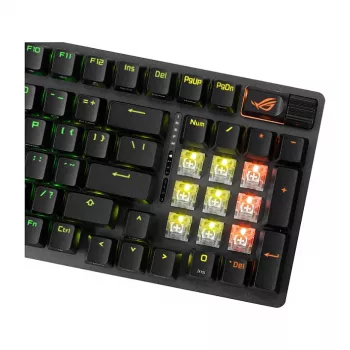 ASUS ROG Strix Scope II 96 bežična gaming tipkovnica francuski raspored crna