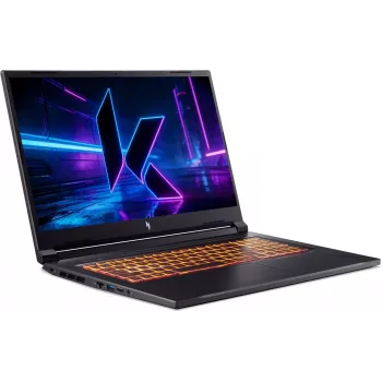 Acer Nitro V 17 AI prijenosno računalo za igranje - AMD Ryzen 5 240, 17,3 inch FHD 144Hz, 16GB DDR5, 512GB SSD, GeForce RTX 5050, bez OS-a, crno