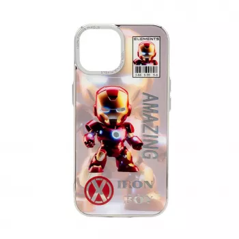 iLike Apple iPhone 15 PC silikonska futrola Iron Boy