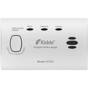 Kidde K7CO detektor ugljičnog monoksida s digitalnim LCD zaslonom