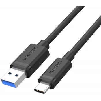 UNITEK USB 3.1 Type-A na Type-C kabel 0,5m crni