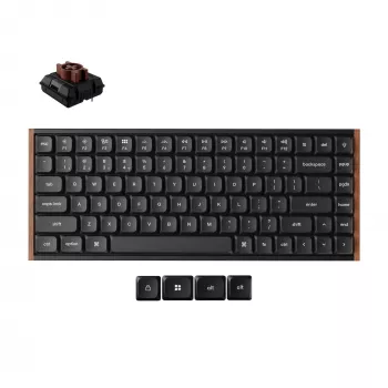 Keychron K3U-H3 75% Milk POM Brown Switch 8K bežična mehanička tipkovnica