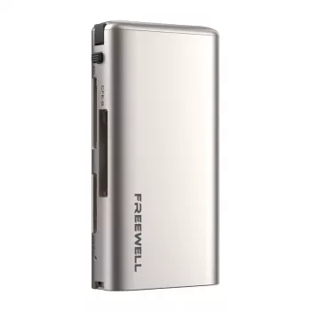 Freewell Pro Plus čitač kartica USB 3.2 Gen 2 Type-C 10 Gbps SD MicroSD CFexpress Space Gray