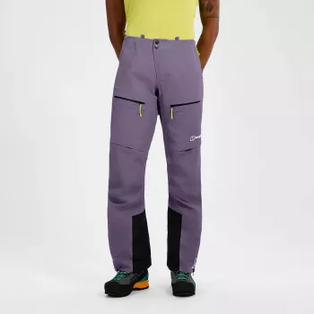 Berghaus Extrem Vanguard GTX Pant planinarske hlače s tvrdom ljuskom za žene - Planet Purple, veličina L