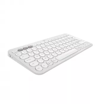 Logitech Pebble Keys 2 K380s bežična tipkovnica, Tonal White
