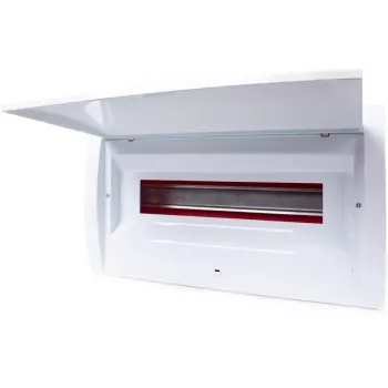 ADELID RM-PT-18P ugrađeni razvodnik 18 modula 2x9 vrata od prozirnog dimljenog stakla
