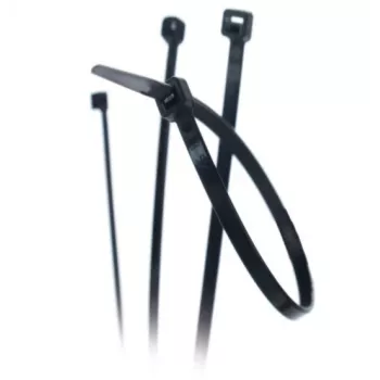 TRYTYT CV-250IW crne UV vezice za kabele 250x3,6mm najlon 6.6 (100 komada)