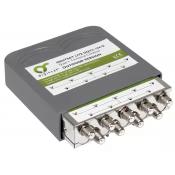 AXING SUMATOR DIGISAT QUAD+TV DQTC-104 multiswitch 8 satelitskih ulaza 1 zemaljski ulaz 4 korisnička izlaza