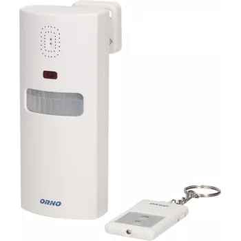 ORNO OR-MA-711 vanjska alarmna sirena s ugrađenom sirenom, 110 dB, 12V DC, bijela