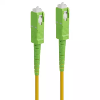 MACLEAN optički patch kabel 10m SC/APC singlemode OS2 LSZH žuti MCTV-436