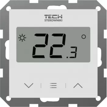 Tech Sterowniki F-12B žični sobni termostat bijeli