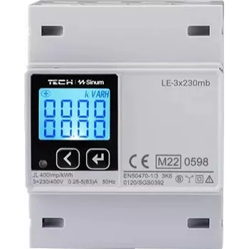 Trofazno dvosmjerno brojilo energije LE-3x230mb Tech Sterowniki