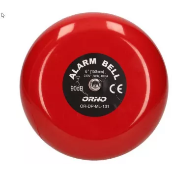 ORNO OR-DP-ML-131 školsko zvono 230V AC 85dB crveno čelik