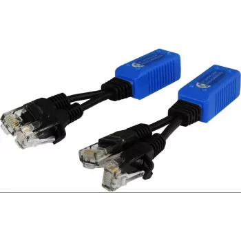Pulsar P-POE2 pasivni PoE razdjelnik 2x RJ45 muški na 1x RJ45 ženski