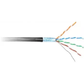GETFORT Cat.6 F/UTP PVC unutarnji mrežni kabel, crni, 305m