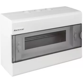 ELEKTRO-PLAST OPATÓWEK SRn-12 nadžbukni razvodnik 12 modula 1 red IP40 prozirna vrata