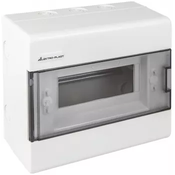 ELEKTRO-PLAST OPATÓWEK SRn-8 modularni razvodnik 1x8 nadžbukna montaža (N+PE) IP40