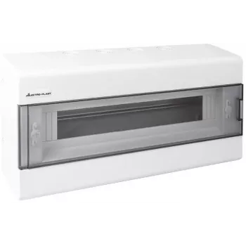 Modularni razvodnik 1x18 nadžbukni (N+PE) IP40 SRn-18 ELEKTRO-PLAST OPATÓWEK