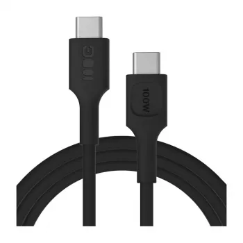 Green Cell PowerFlex brzo punjenje USB-C na USB-C kabel 100W 2m crni