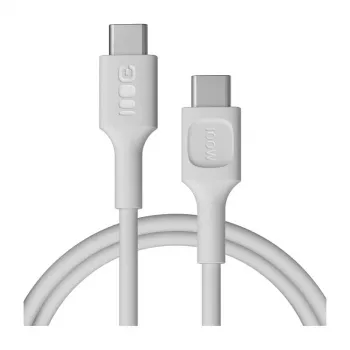 Green Cell PowerFlex brzo punjenje USB-C na USB-C kabel 100W bijeli 1,2m