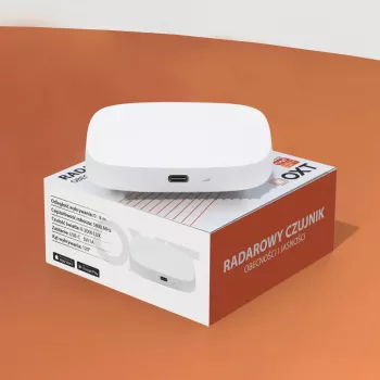 OXT T155 radarski senzor prisutnosti s milimetarskim valovima 24GHz sa senzorom osvjetljenja, USB WiFi Tuya Smart