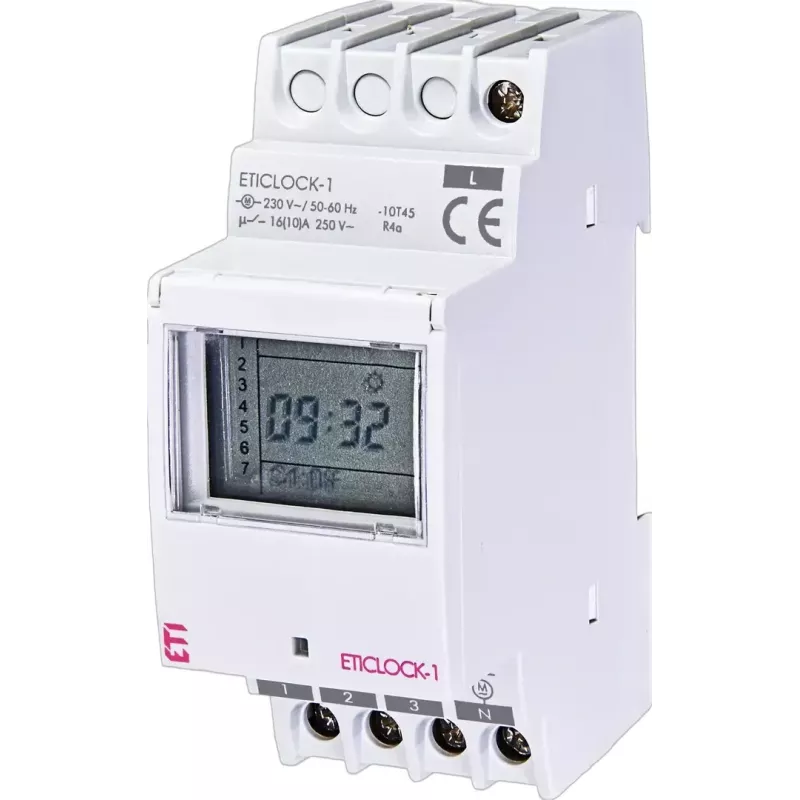 ETI TIME SWITCH DIGITAL MODUL CLOCK-1 1P 16A