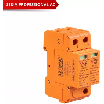 VCX Professional C2P Class C prenaponska zaštita 2P (T2) 40kA