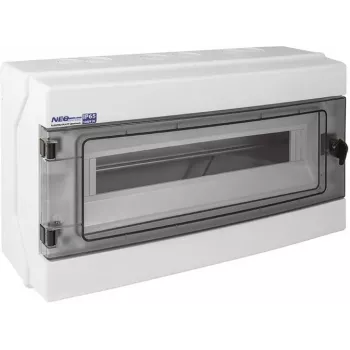 ELEKTRO-PLAST OPATÓWEK hermetički modularni razvodnik (500V AC, 1000V DC) 1x18 nadžbukni (N+PE) IP65 RH-18