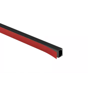 STASIŃSKI CTLS 20x14 Cable Trunking with Tape, Black, 2m, Pack of 10