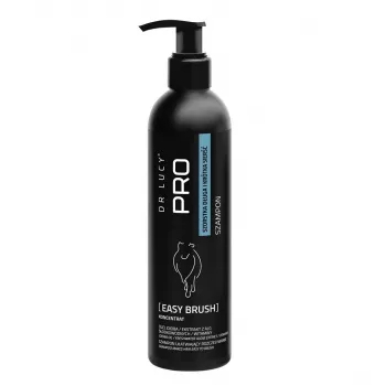 DR LUCY PRO EASY BRUSH 250 ml - šampon za lakše četkanje pasa s dugom, grubom dlakom
