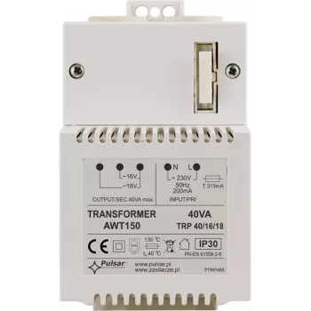 Pulsar AWT150 40VA 16V/18V AC transformator napajanja