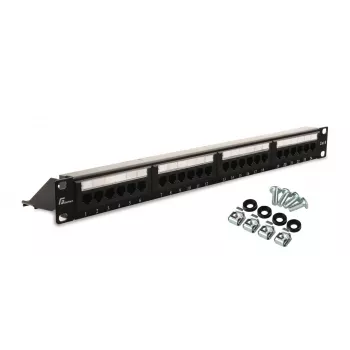GETFORT PGF-6UTP24-B4 patch ploča UTP Cat.6 24 porta 1U crna
