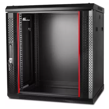 GETFORT CALI 19 inch 12U 600x450 zidno kućište rack ormar crni